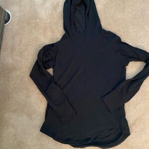 NWOT Columbia Women's Black Hooded Long-Sleeve Top